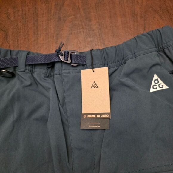 Nike ACG Smith Summit Cargo Pants Deep Jungle Green FN0428-328 Men's Size XL - Picture 2 of 5